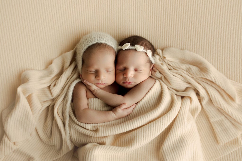 twin newborn babies Long Grove