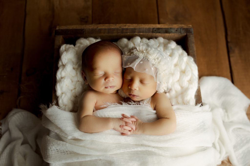 newborn twins lake county, IL