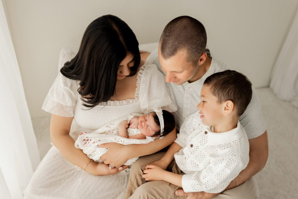 Newborn family photography Chicago